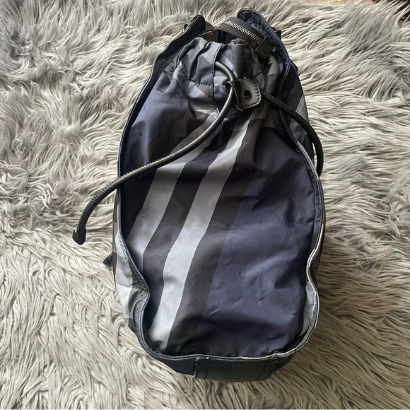 BURBERRY buckleigh packable nylon check tote - Picture 6 of 16